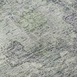 HomeRoots 8' X 10' Floral Washable Area Rug in Plum & Purple - UV Protected, Stain Resistant, Durable Design 665811