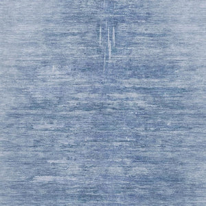 HomeRoots 8' X 10' Blue and Ivory Abstract Washable Area Rug – Stylish, UV-Protected, Stain-Resistant Design! 665991