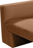 Henson Saddle Velvet Chair 665Saddle-C Meridian Furniture