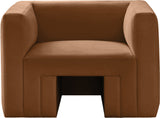 Henson Saddle Velvet Chair 665Saddle-C Meridian Furniture