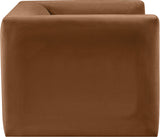 Henson Saddle Velvet Chair 665Saddle-C Meridian Furniture