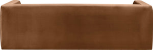 Henson Saddle Velvet Sofa 665Saddle-S Meridian Furniture