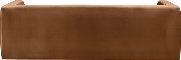 Henson Saddle Velvet Sofa 665Saddle-S Meridian Furniture