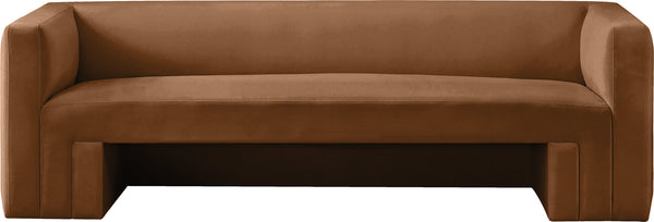 Henson Saddle Velvet Sofa 665Saddle-S Meridian Furniture