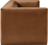 Henson Saddle Velvet Sofa 665Saddle-S Meridian Furniture