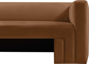 Henson Saddle Velvet Sofa 665Saddle-S Meridian Furniture