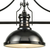 Chadwick 47'' Wide 3-Light Linear Chandelier - Black Nickel 66605-3 Elk Lighting