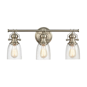 Chadwick 23'' Wide 3-Light Vanity Light - Satin Nickel 66626-3 Elk Lighting