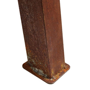 HomeRoots 34" Rustic Steel Wood-Burning Fire Pit - Perfect for Cozy Gatherings, Durable Design & Warmth! 666305