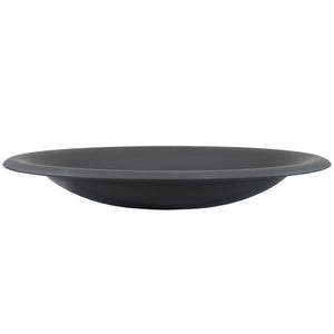 HomeRoots 33" Black Steel Fire Pit – Durable Wood Burner for Cozy Gatherings, Modern Design & Outdoor Ambiance 666313