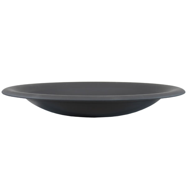 HomeRoots 33" Black Steel Fire Pit – Durable Wood Burner for Cozy Gatherings, Modern Design & Outdoor Ambiance 666313