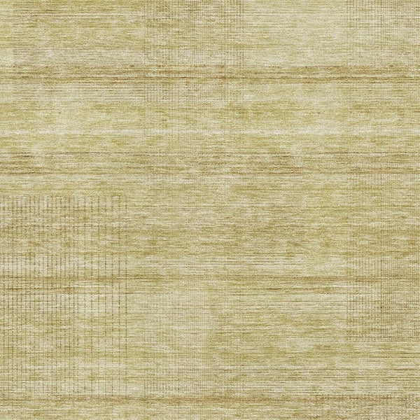 HomeRoots 10' Gold and Beige Striped Washable Area Rug with UV Protection for Stylish, Durable Living Spaces 666464