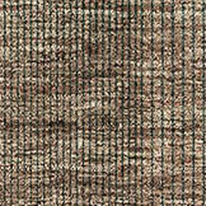 HomeRoots 8' X 10' Stylish Rust and Gray Striped Washable Area Rug with UV Protection for Modern Homes 666492