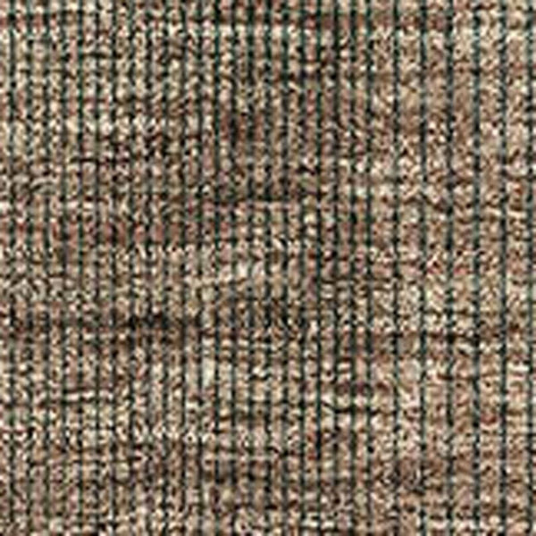 HomeRoots 8' X 10' Stylish Rust and Gray Striped Washable Area Rug with UV Protection for Modern Homes 666492
