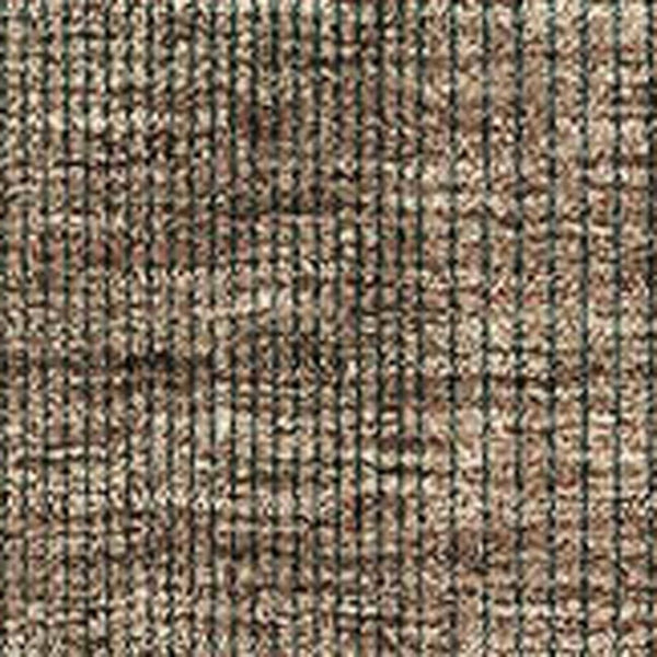 HomeRoots 9' X 12' Stylish Rust and Gray Striped Washable Area Rug with UV Protection for High-Traffic Homes 666493