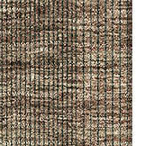 HomeRoots 10' X 14' Washable Area Rug in Rust and Gray Stripes – Durable, Stain-Resistant, UV Protected Design 666494