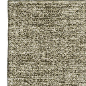 HomeRoots 5' X 8' Brown And Beige Ombre Area Rug - Washable, UV-Protected, Soft, Durable, Ideal for Homes 666592