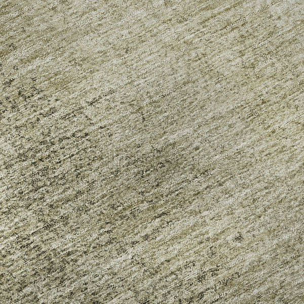 HomeRoots 5' X 8' Brown And Beige Ombre Area Rug - Washable, UV-Protected, Soft, Durable, Ideal for Homes 666592