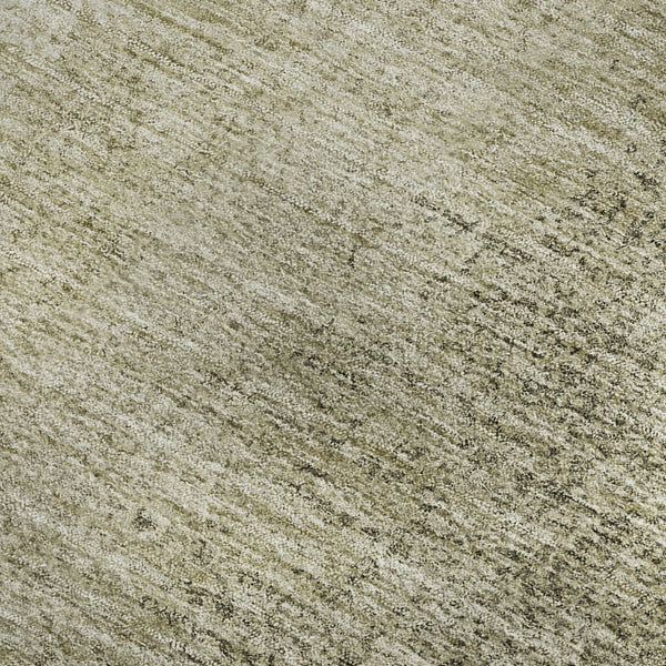 HomeRoots 5' X 8' Brown And Beige Ombre Area Rug - Washable, UV-Protected, Soft, Durable, Ideal for Homes 666592