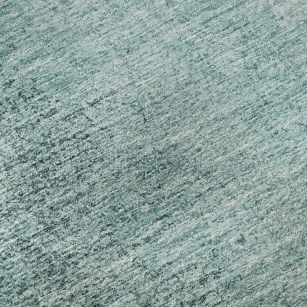 HomeRoots 5' X 8' Teal Ombre Area Rug - Modern, Washable, Stain-Resistant with UV Protection for Every Space 666610