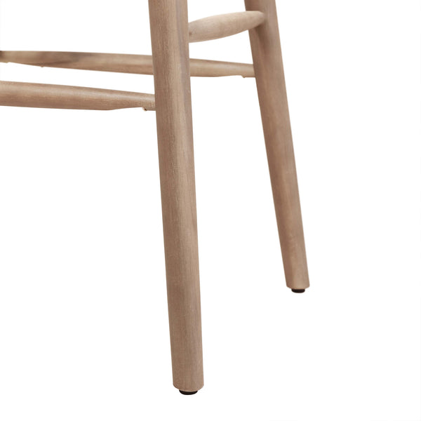 English Elm Christopher Knight Home® - JACE Rustic Acacia Outdoor Barstools Set of 2 – 30" Faux Rattan Seats, Tapered Legs, Weather-Ready 70855.00MLBRN