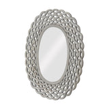 Christopher Knight Home® - Noble House - Calabrese Modern Handcrafted Braided Weave Mirror, Distressed Gray