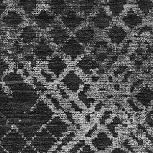 HomeRoots 8' X 10' Charcoal & Ivory Abstract Geometric Area Rug – Washable, UV-Protected for Busy Homes 666672