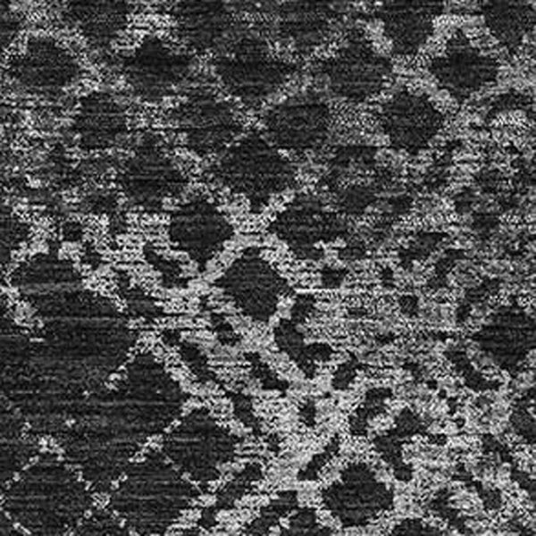 HomeRoots 8' X 10' Charcoal & Ivory Abstract Geometric Area Rug – Washable, UV-Protected for Busy Homes 666672