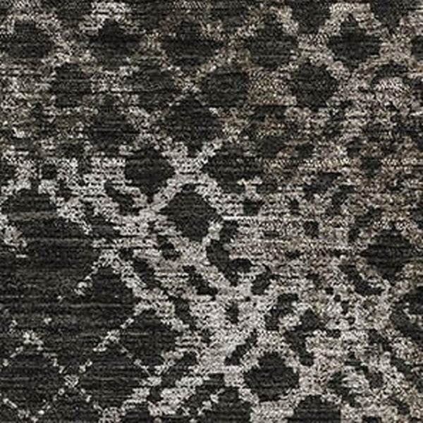 HomeRoots 5' X 8' Stylish Brown and Ivory Abstract Geometric Washable Area Rug with UV Protection & Durability 666682