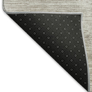 HomeRoots 10' Taupe, Purple & Copper Geometric Washable Area Rug with UV Protection for Stylish Spaces 666725