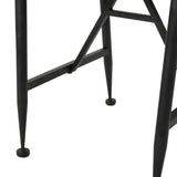 Christopher Knight Home® - Noble House - Eleanora Industrial Antique Finished Acacia Wood End Table with Black Iron Accents