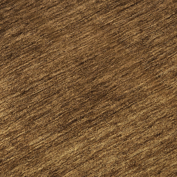 HomeRoots 8' X 10' Ombre Area Rug in Chocolate and Gray - Washable, UV Protected, Durable for Busy Homes 666900