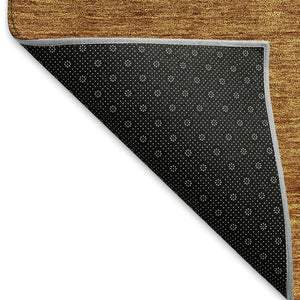 HomeRoots 10' X 14' Chocolate to Gray Ombre Washable Area Rug - UV Protected, Stain Resistant, Modern Style 666902