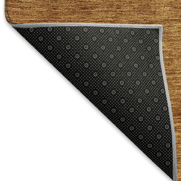 HomeRoots 10' X 14' Chocolate to Gray Ombre Washable Area Rug - UV Protected, Stain Resistant, Modern Style 666902
