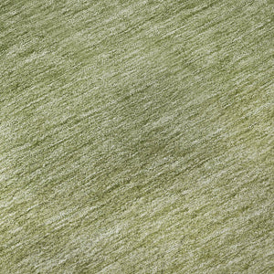 HomeRoots 5' X 8' Ombre Area Rug in Green and Gray - Washable, UV Protected, Stylish for Any Room! 666910