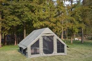 English Elm 9.8x13ft Inflatable Glamping Tent Oxford Fabric 4 Season Waterproof Family Cabin W640P244844