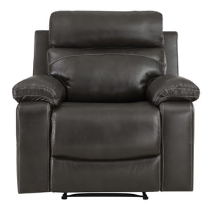 OSP Home Furnishings Bryson Recliner  Charcoal
