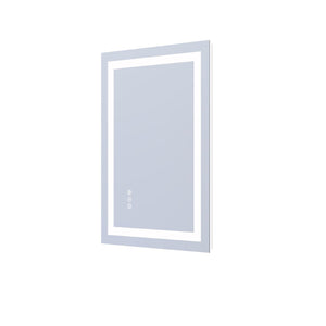 English Elm 20" X 28" Led Vanity Mirror Dual Front Back Lighting Anti-fog Dimmable Bathroom W1920P493130