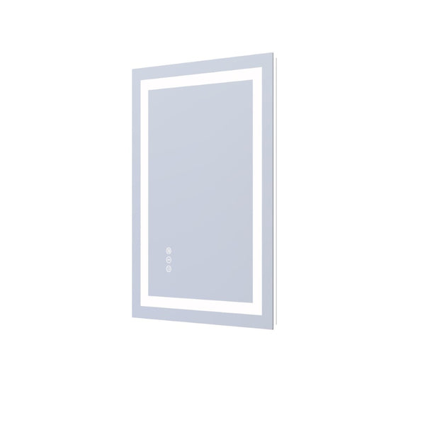 English Elm 20" X 28" Led Vanity Mirror Dual Front Back Lighting Anti-fog Dimmable Bathroom W1920P493130