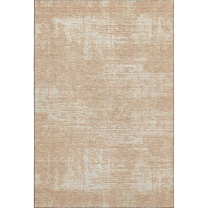HomeRoots 8' X 10' Coral and Ivory Abstract Area Rug - Soft, Stain-Resistant, UV Protected & Perfect for Homes! 667124