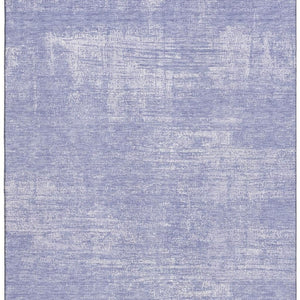 HomeRoots 5' x 8' Abstract Lavender and Ivory Washable Area Rug with UV Protection for Modern Living Spaces 667128