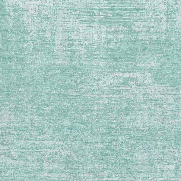 HomeRoots 10' Turquoise and Ivory Abstract Washable Area Rug - Durable, UV-Protected, Modern Style for Homes 667150