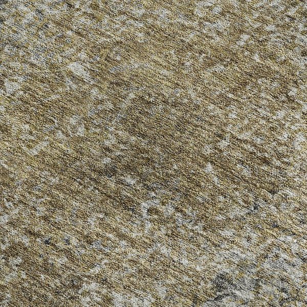 HomeRoots 8' X 10' Brown and Beige Abstract Area Rug - Stain Resistant, UV Protected, Modern Design for Homes 667166