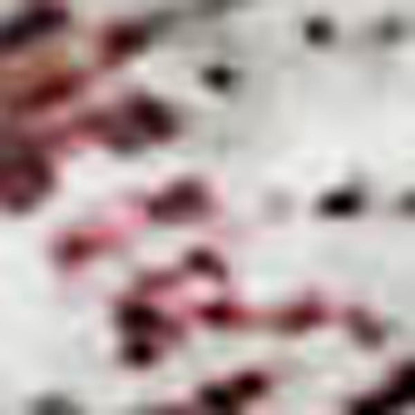 HomeRoots 8' X 10' Merlot and Gray Abstract Washable Area Rug - UV Protected, Stain Resistant, Durable Design 667178