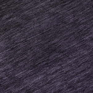 HomeRoots 10' Eggplant to Charcoal Ombre Washable Area Rug – Durable, Stain-Resistant, UV-Protected Elegance 667312