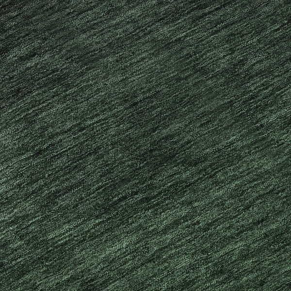 HomeRoots 10' X 14' Stunning Emerald to Charcoal Ombre Area Rug with UV Protection - Durable, Washable Design! 667318