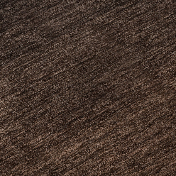 HomeRoots 5' X 8' Ombre Area Rug in Rust & Charcoal - Durable, Washable, UV-Protected for Stylish Living Spaces 667338