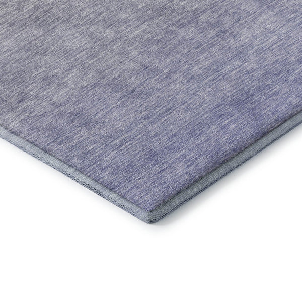 HomeRoots 9' X 12' Beige and Blue Ombre Area Rug - Washable, UV Protected & Stain Resistant for Busy Homes 667353