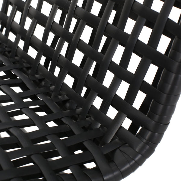 English Elm Java Outdoor Lounge Chair Resort Style Patio Accent Seat for Deck and Garden 66628.00BLK