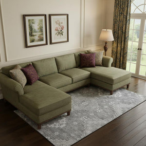 HomeRoots 8' X 10' Gray Medallion Area Rug - Washable, Stain-Resistant, UV Protected for Homes with Kids & Pets 667412